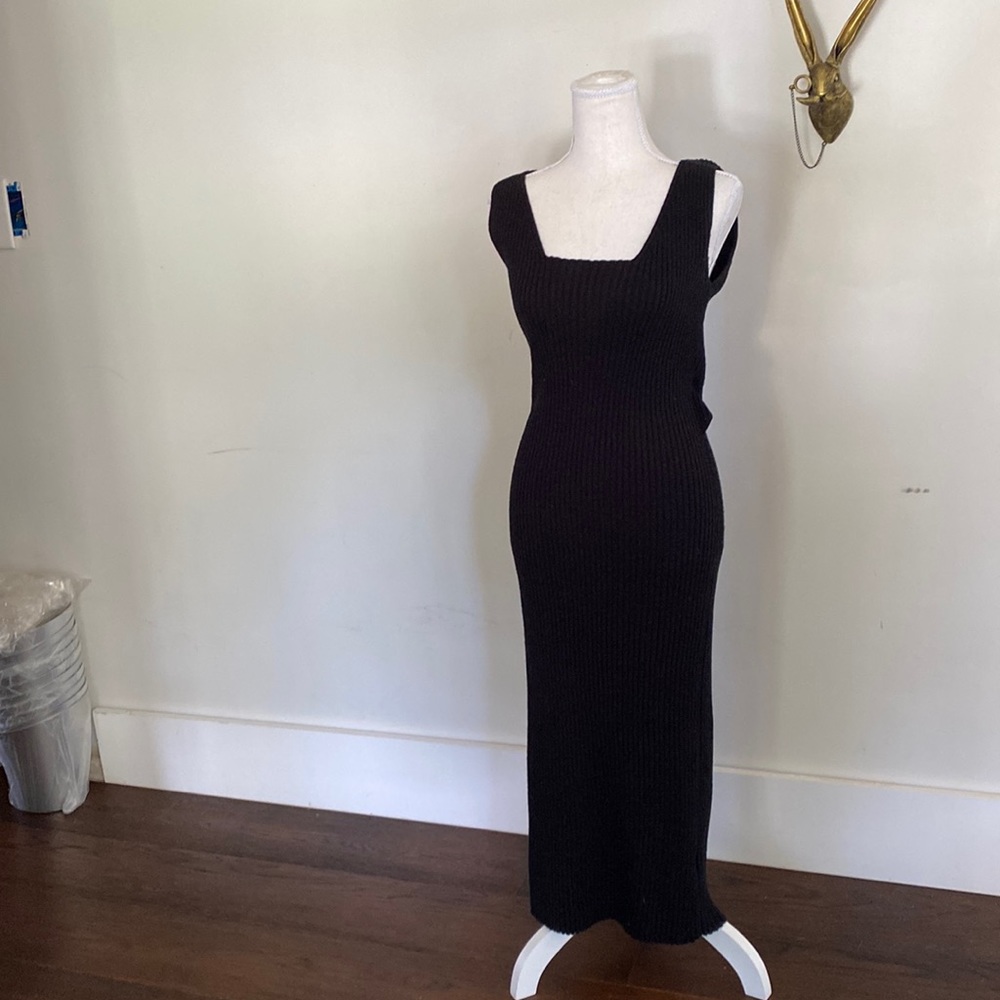 Midi knot-back summer dress from Anthropologie
